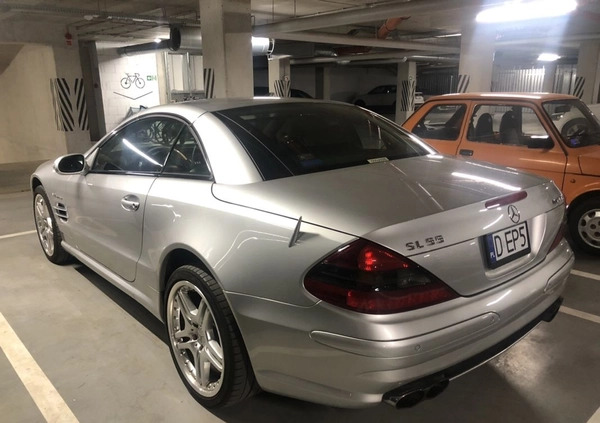 Mercedes-Benz SL cena 134955 przebieg: 99000, rok produkcji 2003 z Wrocław małe 407